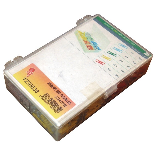 Fusible Steatite Assortiment Coffret de 200 référence fournisseur 1230038